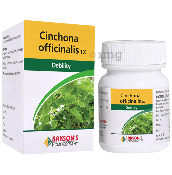 Bakson's Homeopathy Cinchona Officinalis 1X