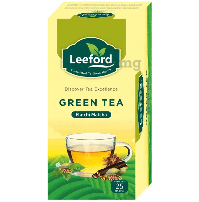 Leeford Elaichi Matcha Green Tea Bag (1.7gm Each)