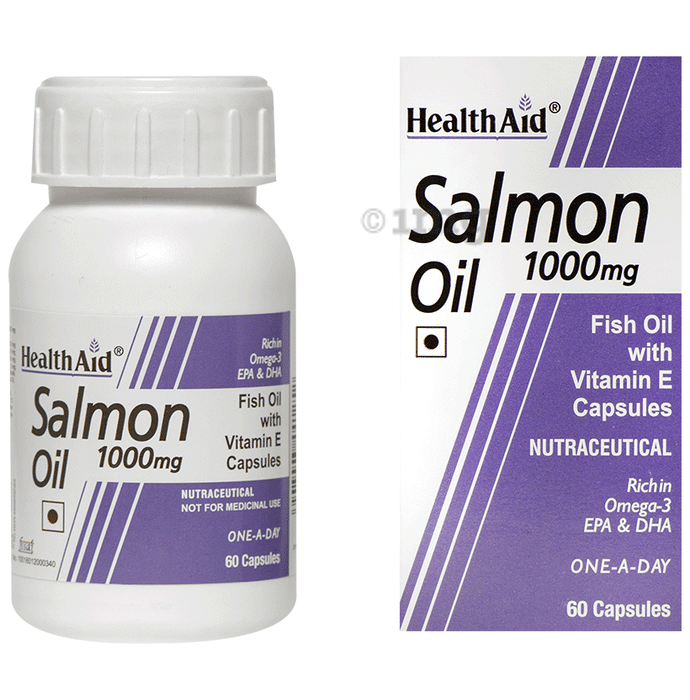 HealthAid Salmon Oil 1000mg Capsule