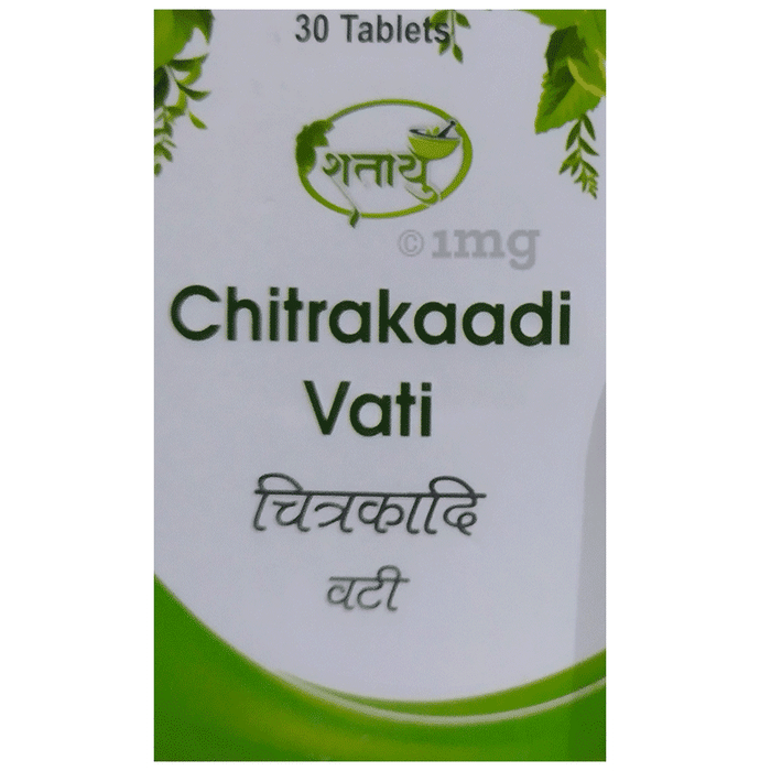 Shataayu Chitrakaadi Vati (30 Each)