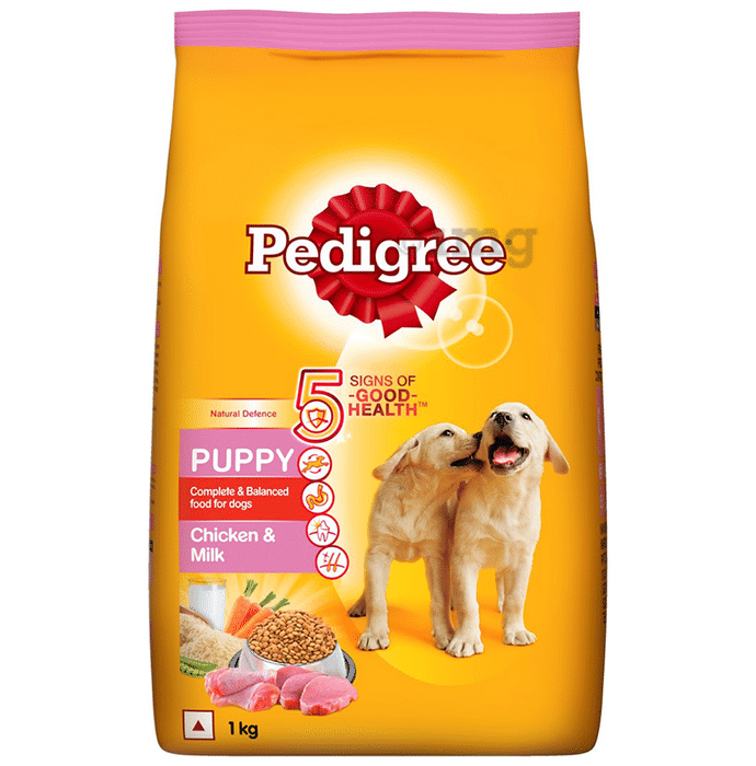 Pedigree Puppy Complete & Balanced Food for Dogs | Chicken & Milk