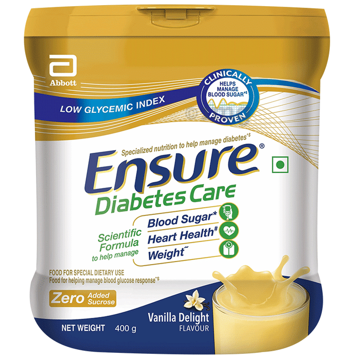 Ensure Diabetes Care Specialized Nutrition Drink Powder Vanilla Delight