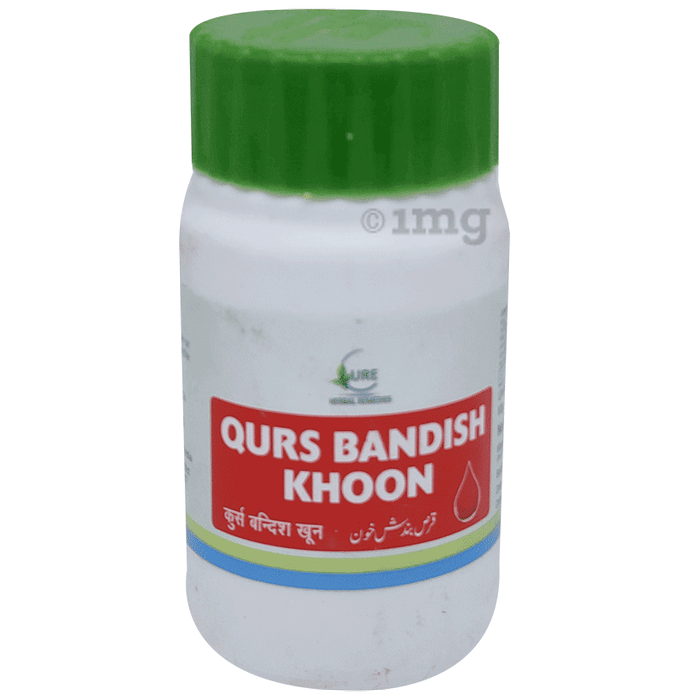 Cure Herbal Remedies Qurs Bandish Khoon Buy bottle of 100.0 tablets at