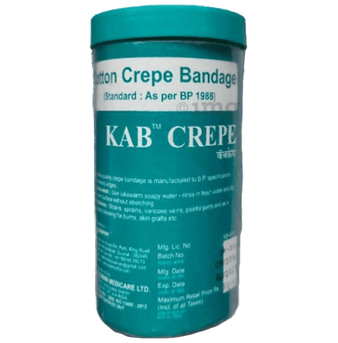 Kabrion Cotton Crepe Bandage 10cm x 4m