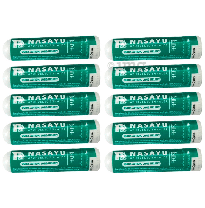 Nasayu Ayurvedic Inhaler (0.5ml Each)