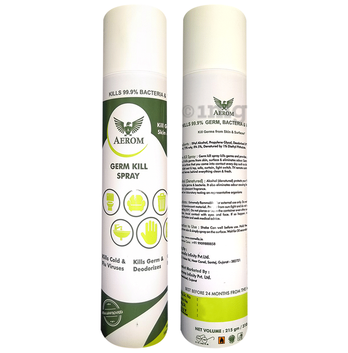 Aerom Germ Kill Spray (310ml Each)