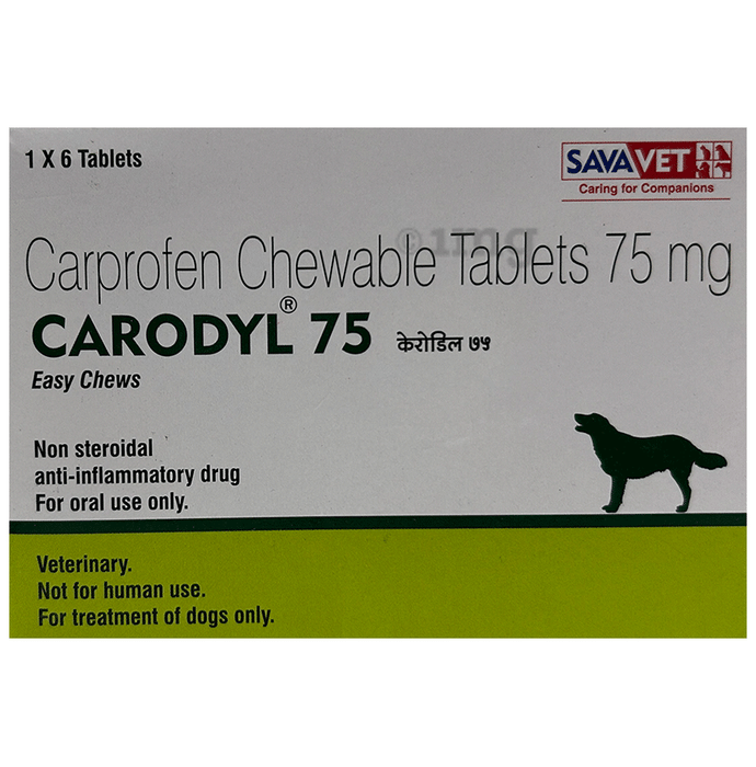 Carodyl 75mg Pet Chewable Tablet