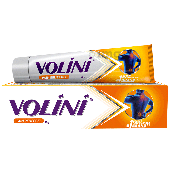 Volini Pain Relief Gel for Sprain, Muscle, Joint, Neck & Low Back Pain | Bone, Joint & Muscle Care