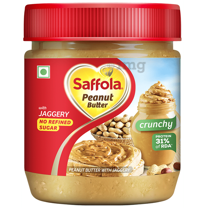 Saffola Peanut Butter with Jaggery Crunchy