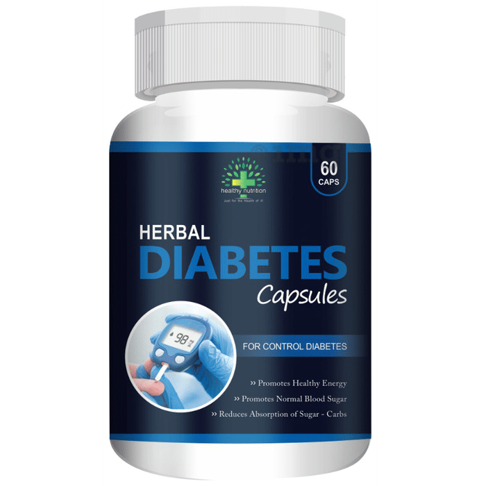 Healthy Nutrition Herbal Diabetes Capsule