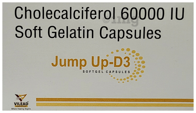 Jump UP-D3 Softgel Capsule