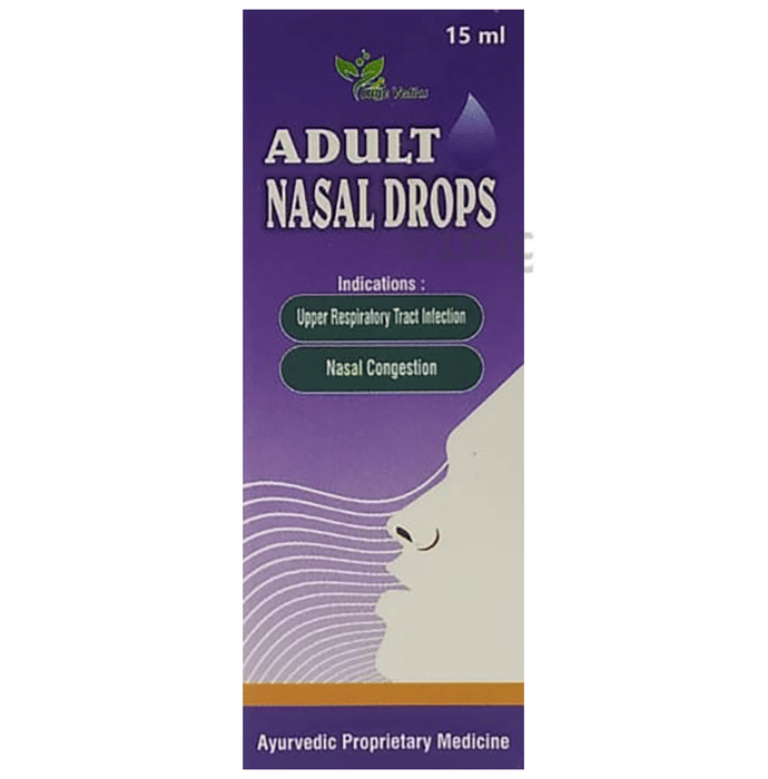 Sage Vedics Adult Nasal Drops Buy bottle of 15.0 ml Nasal Drops at best price in India 1mg