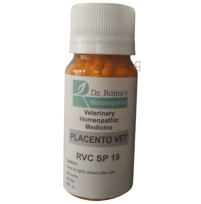 Dr. Romas Homeopathy RVC SP 19 Placento Vet Globules