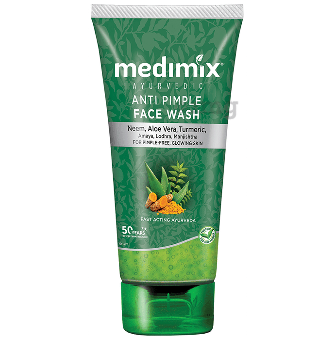 Medimix Ayurvedic Anti Pimple Face Wash (100ml Each)