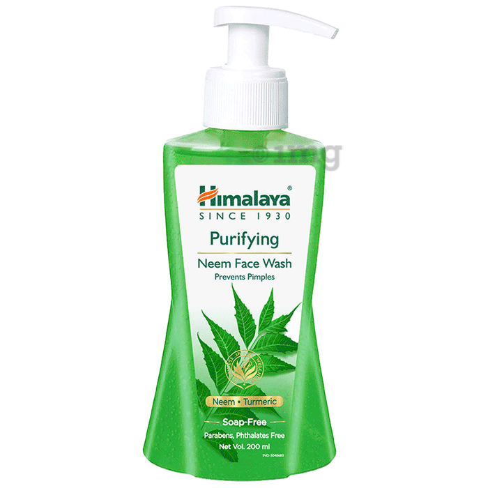Himalaya Herbals Purifying Neem Face Wash | For Acne & Pimple Relief | Paraben and Soap Free Face Care Product