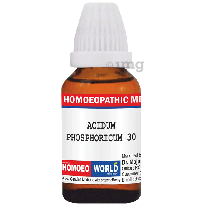 Dr. Majumder Homeo World Acidum Phosphoricum Dilution 30