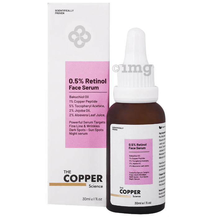 The Copper Science 0.5% Retinol Face Serum