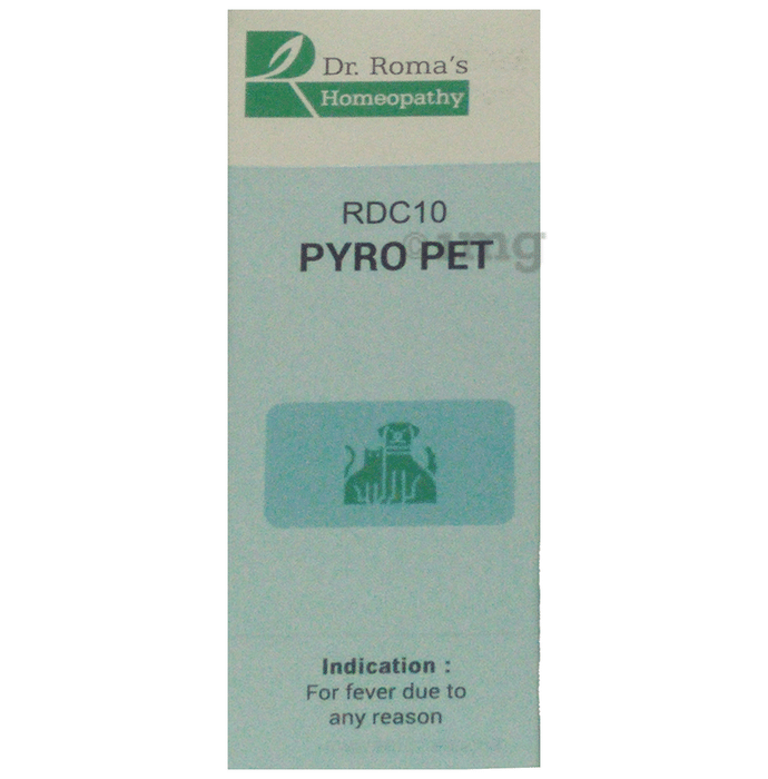 Dr. Romas Homeopathy RDC 10 Pyro Pet Pills