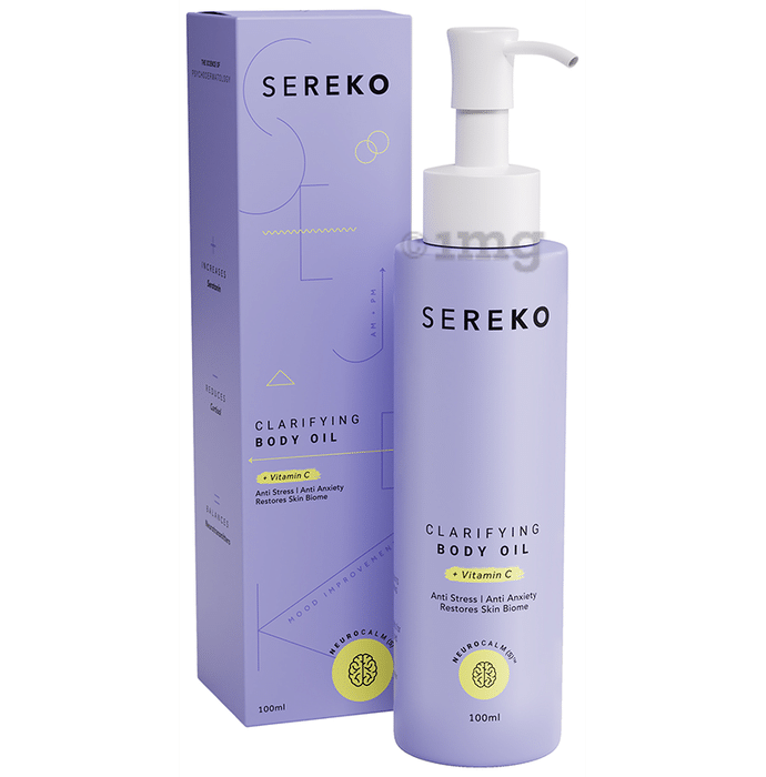 Sereko Clarifying Body Oil for Smooth, Dewy Skin and Glow