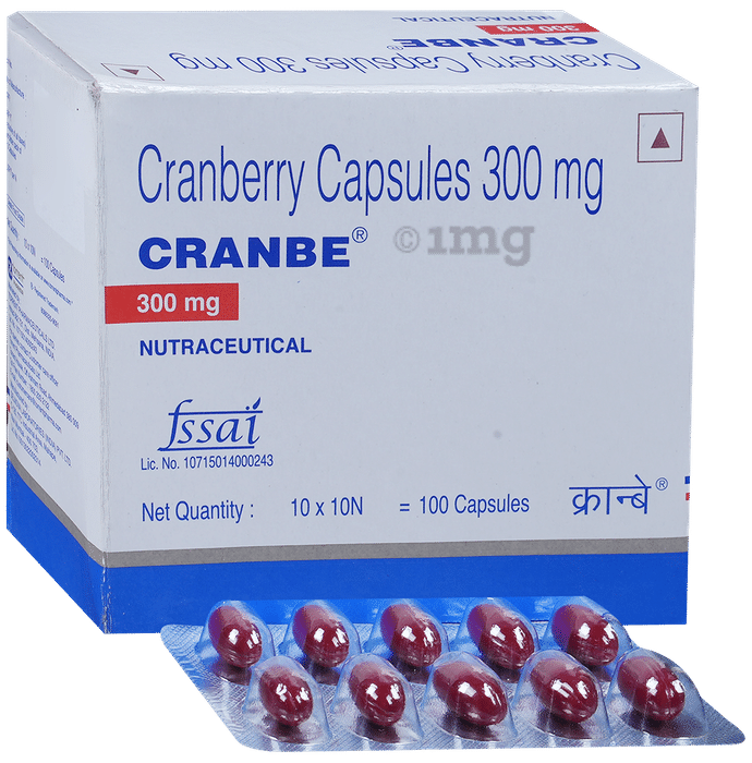Cranbe 300mg Soft Gelatin Capsule
