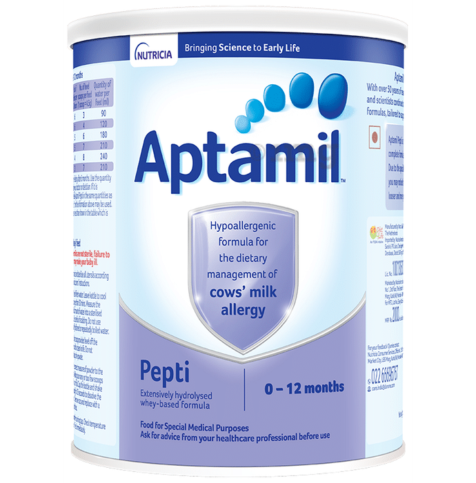 Aptamil Pepti Extensively Hydrolysed Whey-Based Formula (0-12 Months)