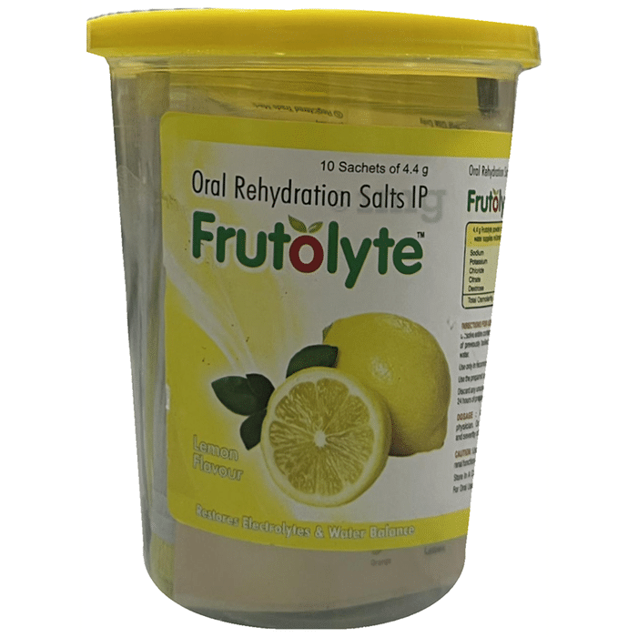 Frutolyte Powder (4.4gm Each) Lemon