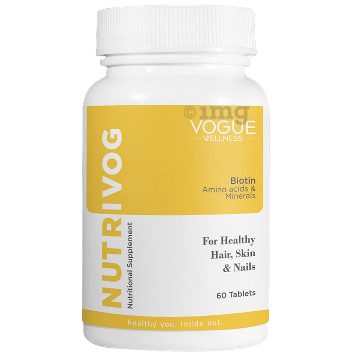Vogue Wellness Nutrivog Biotin Tablet (60 Each)