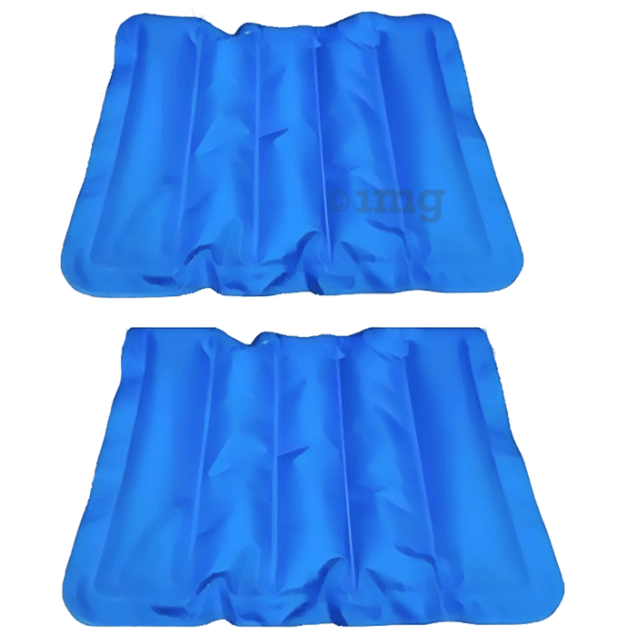 Healthtrek Cooling Gel Seat Cushion Blue