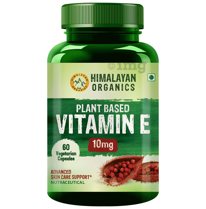 Himalayan Organics Plant Based Vitamin E 10mg Vegetarian Capsule Buy