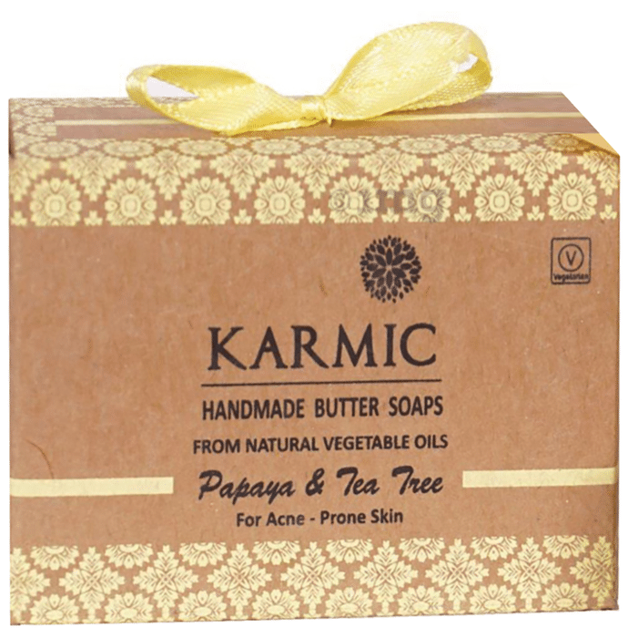 Karmic Papaya & Tea Tree Handmade Butter Soap