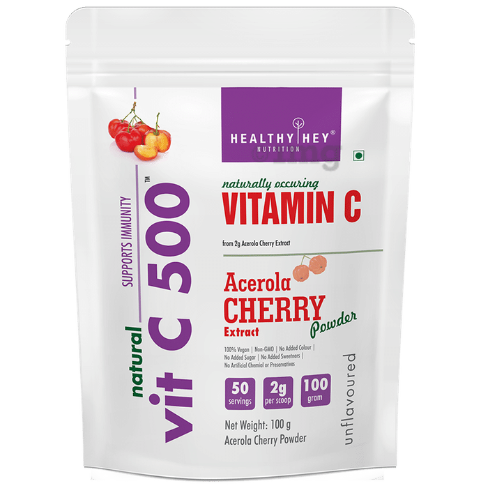 HealthyHey Nutrition Vitamin C Powder Unflavoured