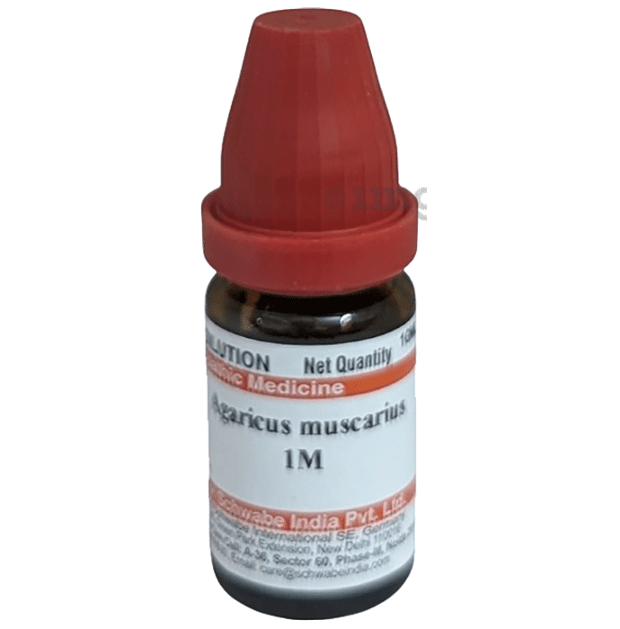 Dr Willmar Schwabe India Agaricus Muscarius Dilution 1M