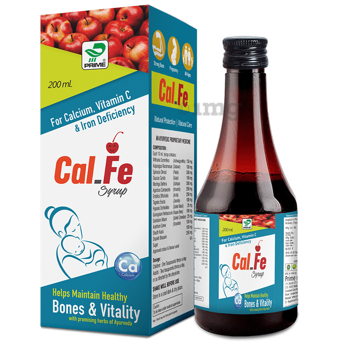 Prime Cal-Fe Syrup