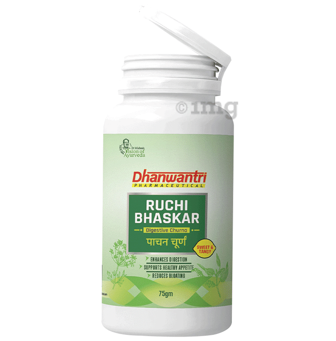 Dhanwantri Pharmaceutical Ruchi Bhaskar Digestive Churna