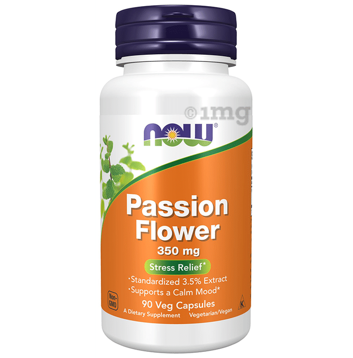 Now Foods Passion Flower Extract Veg Capsule