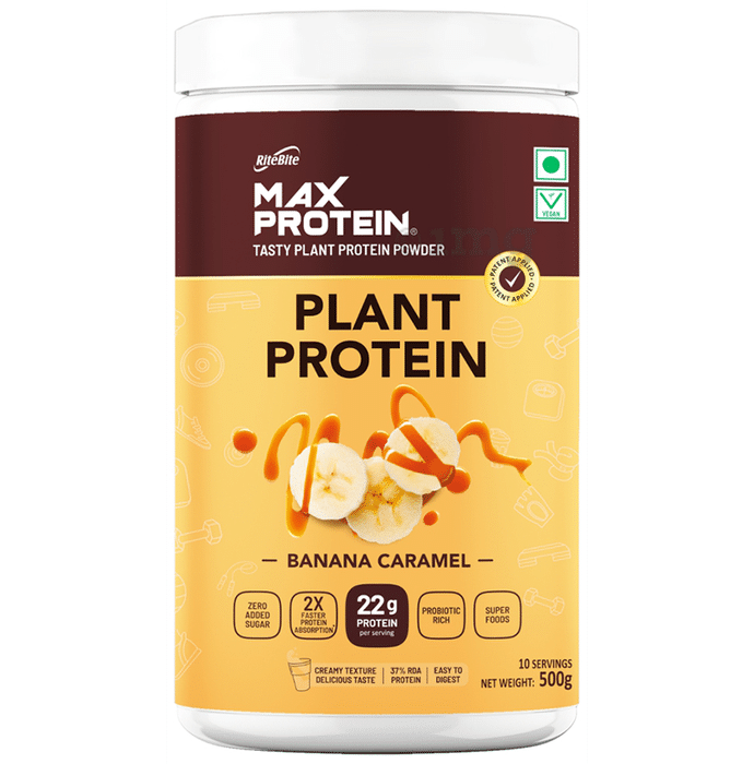 RiteBite Max Plant Protein Banana Caramel