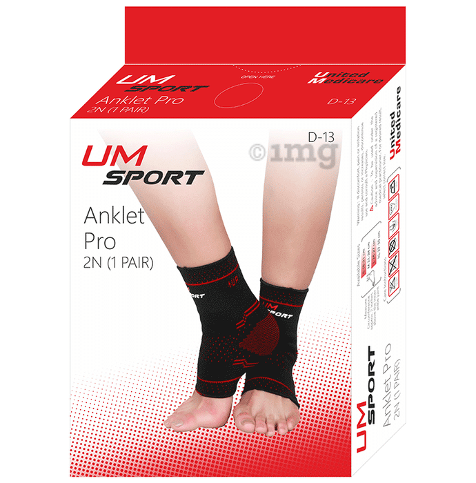 United Medicare Anklet Pro 2n (1 Pair) Small