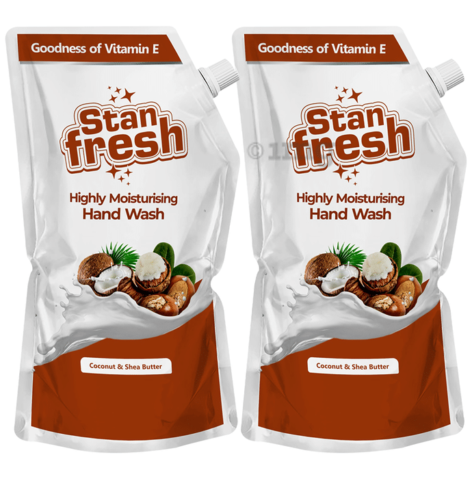 Stanfresh Highly Moisturising Hand Wash Coconut & Shea Butter (750ml Each)