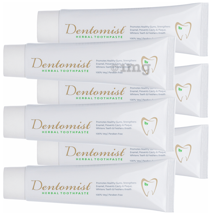 Dentomist Herbal Toothpaste (50gm Each)