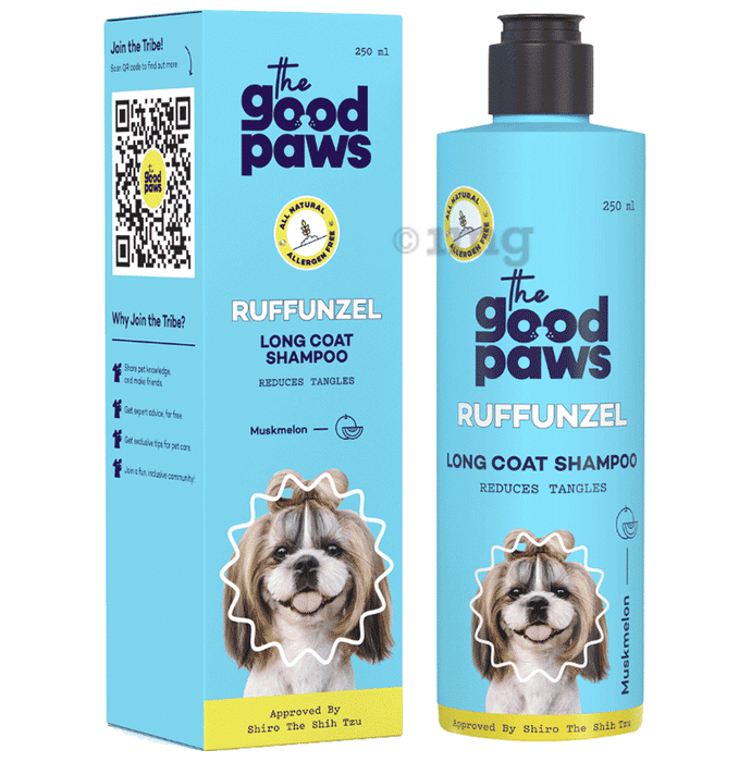 The Good Paws Ruffunzel Long Coat Dog Shampoo