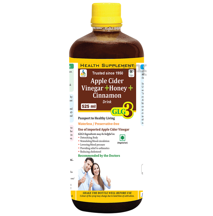 SKSB Garlic Lemon Ginger GLG3 Syrup (525ml Each)