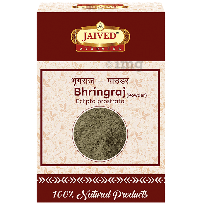Jaived Ayurveda Bhringraj Powder | Enhances Hair Shine & Prevents Premature Greying