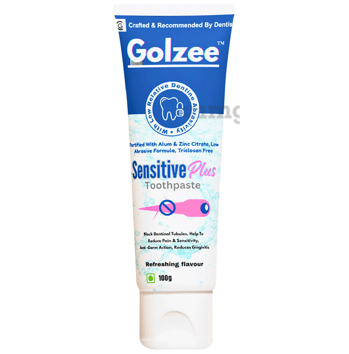 Golzee Sensitive plus Toothpaste (100gm Each) Refreshing