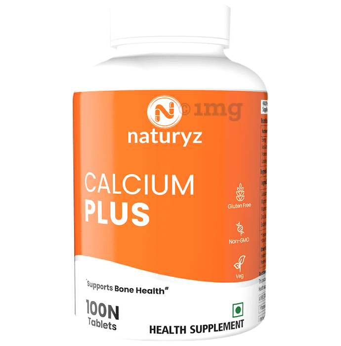 Naturyz Calcium Plus with Calcium Citrate Vitamin D Zinc Magnesium Tablet