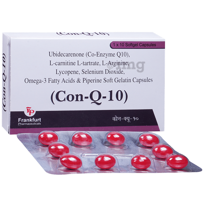 Con-Q 10 Soft Gelatin Capsule