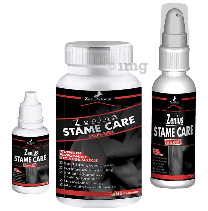 Zenius Stame Care Kit | for Strength, Performance & Huge Muscle