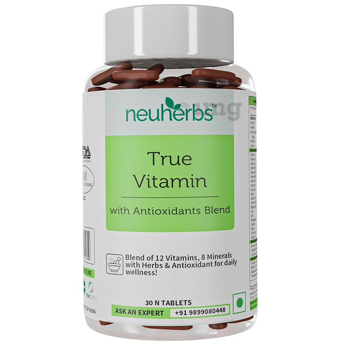 Neuherbs True Vitamin with Antioxidants Blend | For Immunity, Fatigue Reduction & Bones