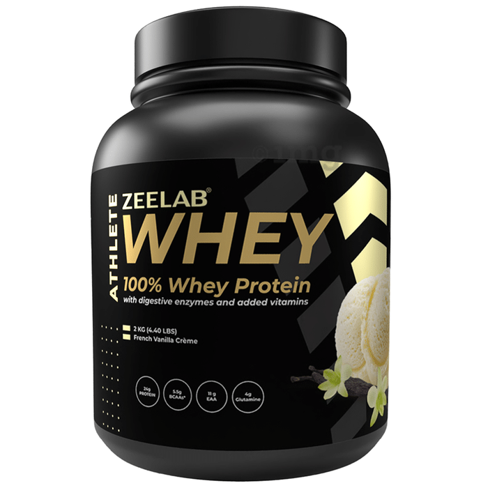 Zeelab 100% Whey Protein Powder French Vanilla Creme