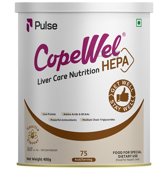 Pulse CopeWel Hepa Liver Care Nutrition Powder Vanilla