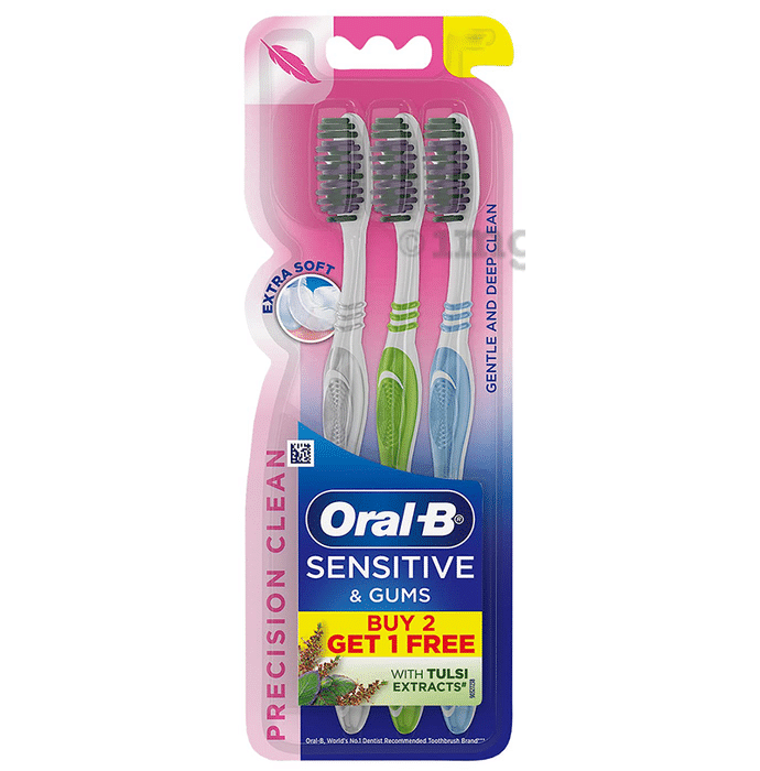 Oral-B Sensitive & Gums Toothbrush Buy 2 Get 1 Free